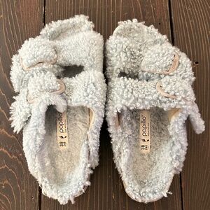 Papillio by Birkenstock | Arizona Big Buckle Sherling Sandal | Size 38